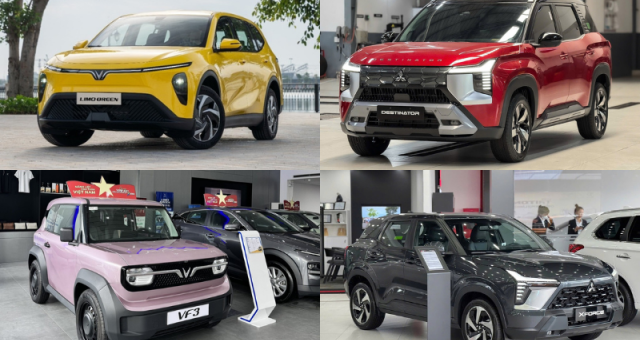 TOP 10 ô tô bán chạy nhất Việt Nam tháng 12/2025: VinFast chiếm ưu thế, Mitsubishi Destinator gây bất ngờ
